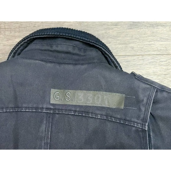 G Star Raw Denim GS3301 Military Utility Bomber Jacket Mens Medium M - Picture 8 of 10
